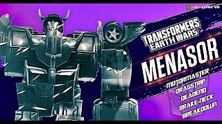 Five Combine STUNTICON DECEPTICON COMBINER TRANSFORMERS EARTH WARS [upl. by Ciri385]