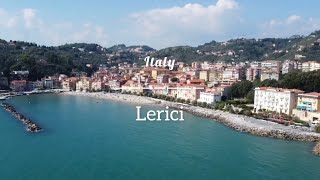 LERICI LIGURIA  AMAZING VIEWS FROM DRONE 4K [upl. by Elisabeth]