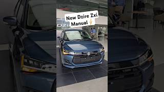 New Gen Maruti Dzire Blue Colour💙 Dzire Zxi Manual  Maruti New Dzire On Road Price  M2S Car Info [upl. by Aihtenak]