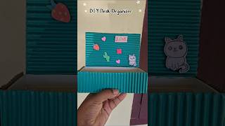 DIY Desk Organizer tabledecoration diydeskdecor officedecor lyrics music craftforbeginners [upl. by Kotta]