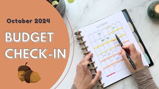 October Budget CheckIn 🍂 October 2024  Canadian Budgeter  Budget With Me [upl. by Leinaj]