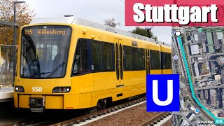 Doku Stuttgarts NEUE UBahn Strecke  U5 nach Leinfelden Neuer Markt [upl. by Isteb]