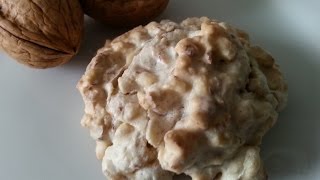 Walnut Cookies recipe  شیرینی گردوئی [upl. by Pomeroy628]