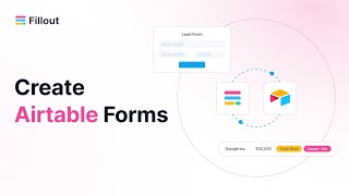 How to make advanced Airtable forms with Fillout [upl. by Profant77]