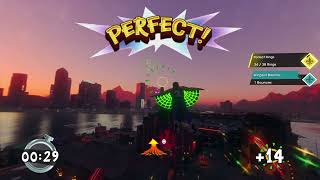 Saints Row 2022 DLC Kaijuice Wingsuit Event  Lakeshore North  Perfect Rings [upl. by Ecnahoy149]