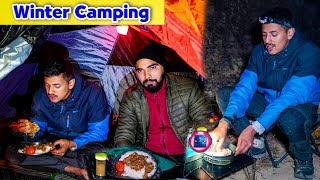 Winter Duo Camping amp Cooking In Uttarakhand Forest  Camping In India  Unknown Dreamer [upl. by Yrffej]