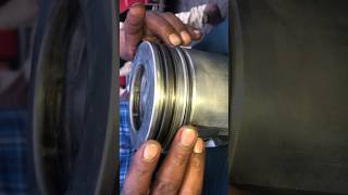 piston ring installation John Deere 6081 [upl. by Aicilaana227]