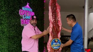 Ganador en la Feria Estatal de Texas Cotton Candy Bacon │Telemundo 39 [upl. by Carhart]