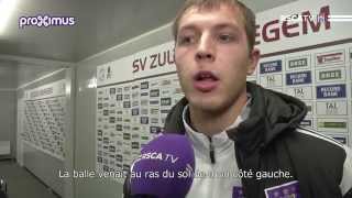 Reactions after SV Zulte Waregem 03 RSC Anderlecht Cup [upl. by Annelg]