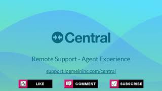 LogMeIn Central  Agent Experience [upl. by Dede423]