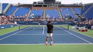 Roger Federer  Stanislas Wawrinka 2013 7  7 [upl. by Odnavres393]