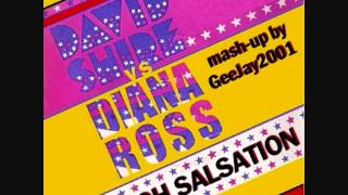 David Shire vs Diana Ross  High Salsation GeeJay2001 mashup [upl. by Kcirej]