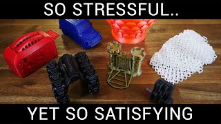 7 super satisfying 3D printing torture tests [upl. by Airda]