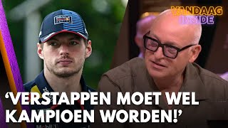 René over Max Verstappen Hij moet wel wereldkampioen worden  VANDAAG INSIDE [upl. by Ainnat200]