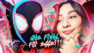 QUE MUSGA LINDA 😭✋ Anomalia  Miles Morales HomemAranha Através do Aranhaverso  Shiny  REACT [upl. by Cale]