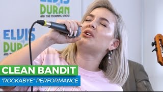 Clean Bandit  quotRockabyequot Live  Elvis Duran Live [upl. by Cowden]