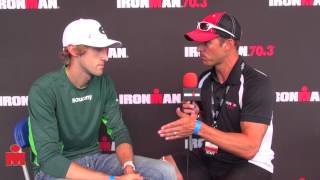 Trevor Wurtele Pre Race  2013 Subaru IRONMAN Canada [upl. by Cattima]