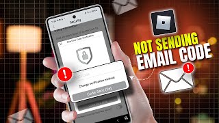 How to Fix Roblox 2Step Verification Not Sending Email  Roblox 2Step Verification Not Working [upl. by Ecarg]