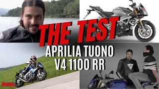 Aprilia Tuono V4 1100 RR  The Test stagione 1 ep 10 [upl. by Esoj]