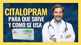 🔴 CITALOPRAM 20 mg sirve para la ansiedad FARMACOLOGÍA [upl. by Norbie]