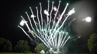 Solihull Fireworks  Pyro Musical Wedding Display Himley Hall 05 10 2019 [upl. by Shippee]