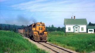 Fallen Flags Maine Central Railroad  Calais ghost Branch Part 1 [upl. by Airasor]