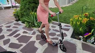 HUDORA Scooter for Family Kids amp Adults Review [upl. by Fihsak199]