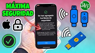 COMO AGREGAR LLAVES DE SEGURIDAD EN IPHONE yubikey yubico icloud icloudkey [upl. by Ajar]