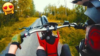 Beta RR 50cc  Raw Twostroke Wheelies and Riding [upl. by Alda]