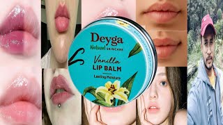 Deyga Vanilla Lip Balm  Honest Review [upl. by Torhert]