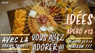 VLOG  Parés pour le décollage 💪🏻🔥  Idées Apéro 12 [upl. by Akinam]