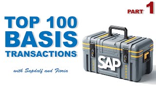 Top 100 SAP Basis transactions part 12 [upl. by Oinota]