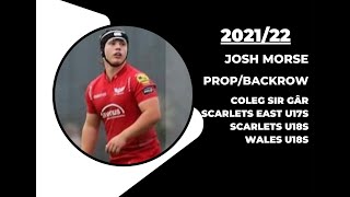 PLAYER HIGHLIGHTS 202122  JOSH MORSE  PROPBACKROW [upl. by Feledy543]