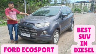 Ford EcoSport Titanium 15 Diesel  2024 VFM SUV In Use Car Market Detailed caarnavtech [upl. by Meris995]