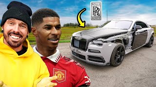 ROLLS ROYCE ME AYUDA A RECONSTRUIR EL WRAITH DE MARCUS RASHFORD [upl. by Irma254]