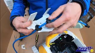 How to disassemble and reassemble the cable in your Dolphin Maytronics E20 Mini Kart pool robot [upl. by Ahsienet101]