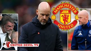 Man Utd News Now Erik ten Hag sack verdict reached as beleaguered Man Utd boss left on the brink [upl. by Christin517]