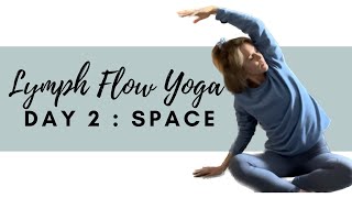 Day 2 Space  Lymph Flow Yoga [upl. by Deane]