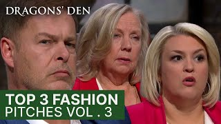 Top 3 Fashion Related Pitches  Vol 3  Dragons Den [upl. by Kaine]