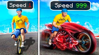 Jeffy Upgrades SLOWEST to FASTEST Super Bikes in GTA 5 [upl. by Justis3]