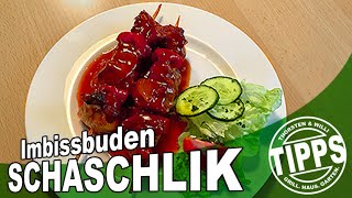 Saftiger Schaschlik einfach auf dem Gasgrill  Tipps von Thorsten amp Willi [upl. by Kcirddot830]