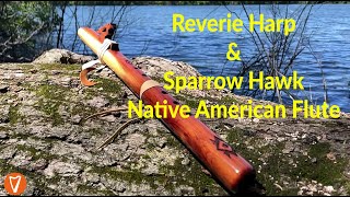 Reverie Harp and Sparrow Hawk Native American Flute Duet [upl. by Meyer]