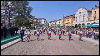 Raduno alpini Triveneto a Belluno la sfilata in piazza dei Martiri [upl. by Nolahp]