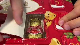 ASMR  Lindt Chocolate Advent Calendar  Day 0124 junnjan asmr [upl. by Nassir]