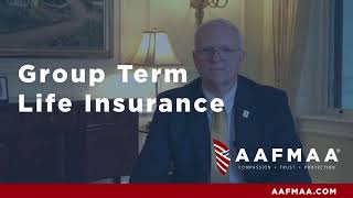 Group Term Life Insurance for Military and Veteran Organizations [upl. by Tnelc745]