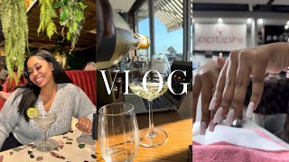 VLOG  left for home staycation new friendships dates  nail appt amp more  South African Youtuber [upl. by Atiuqes539]