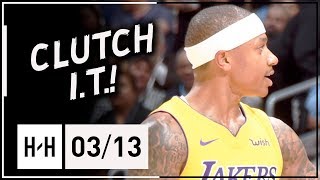 Isaiah Thomas Full Highlights Lakers vs Nuggets 20180313  23 Points CLUTCH [upl. by Mcbride]