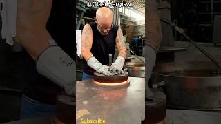 Molten glass transformation amazingfacts experiment explore glass amazing youtubeshorts [upl. by Dorolisa]