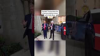 Donald Trump Breaks the Internet with Epic Dance Move on Adin Rosss Stream [upl. by Standley]