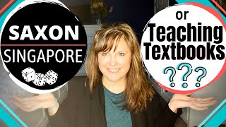 SINGAPORE MATH vs SAXON vs TEACHING TEXTBOOKS\\WHICH IS THE BEST homeschool math comparison review [upl. by Accber]